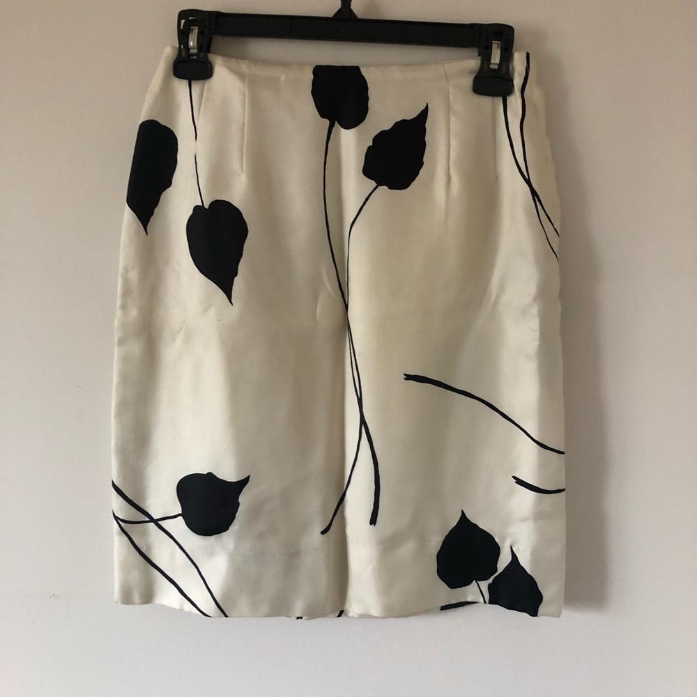 Vintage 100% silk skirt sz XS